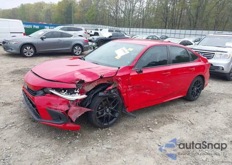 2022 Honda Civic Sport from USA, damaged, VIN 2HGFE2F51NH534607